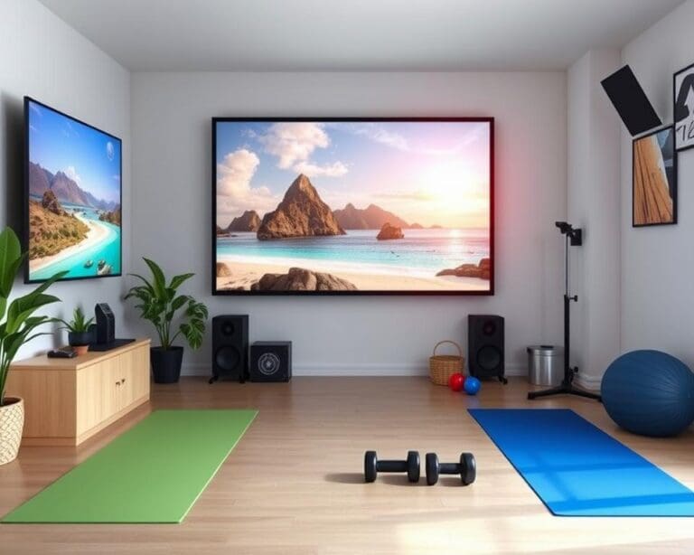Virtuelle Fitnessreisen für zuhause