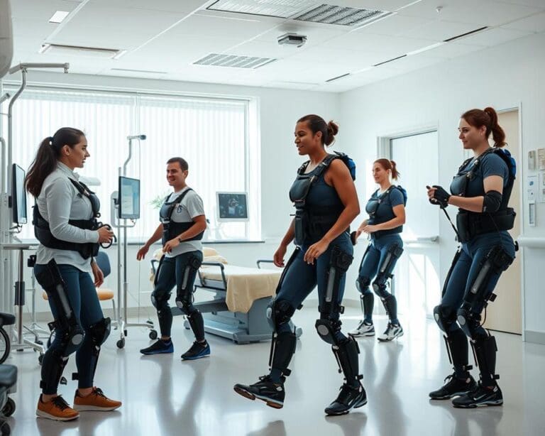 Was leisten Exoskelette in der Rehabilitation?