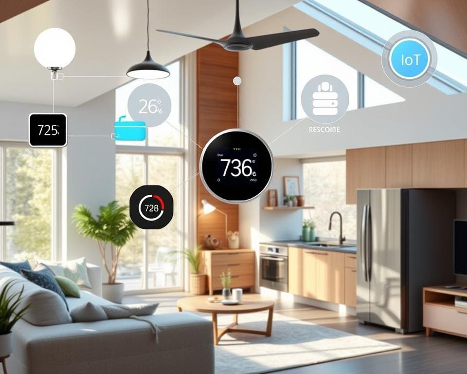 Wie wird IoT für die Optimierung von Smart Homes genutzt?