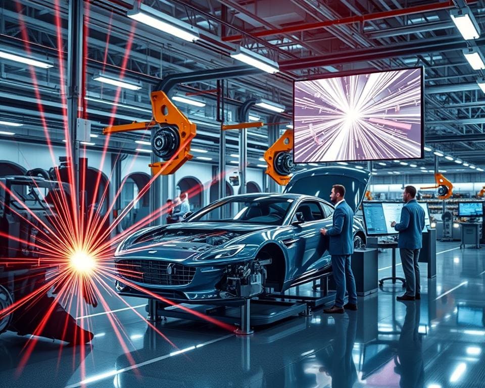 Wie wird Photonik in der Automobilproduktion angewandt?