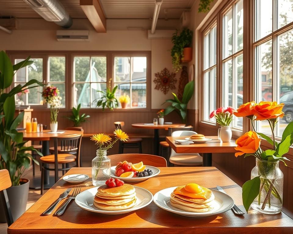 einladende Frühstücksrestaurants