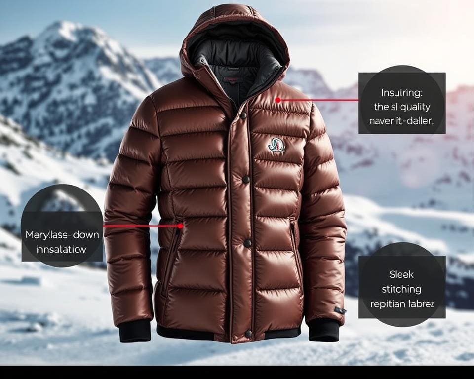 hochwertige Materialien Moncler Winterjacken