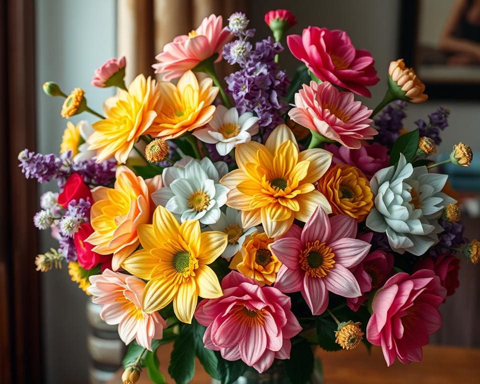 individuelle Kunstblumenkreationen