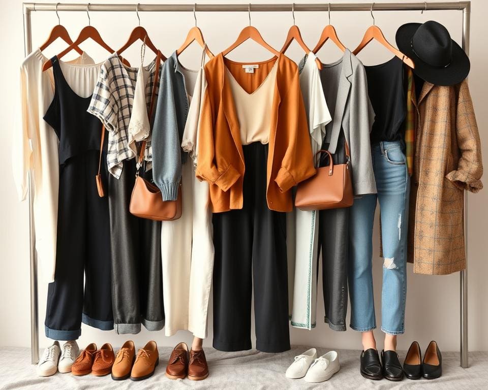 kombinierbare Outfits für Freizeitlooks