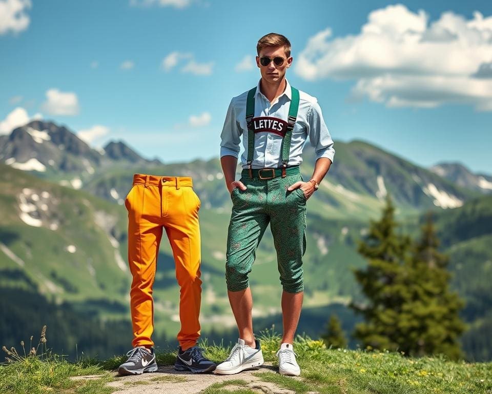 moderne Lederhosen Trends