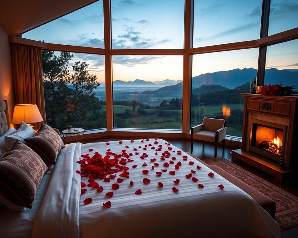 romantische Hotels und Unterkünfte