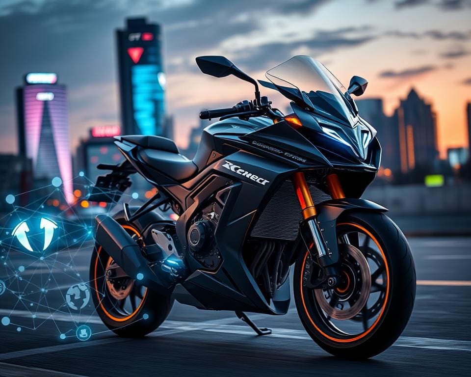 vernetzte Motorräder vernetzte Motorräder