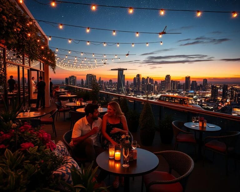 Die schönsten Rooftop-Bars für romantische Dates