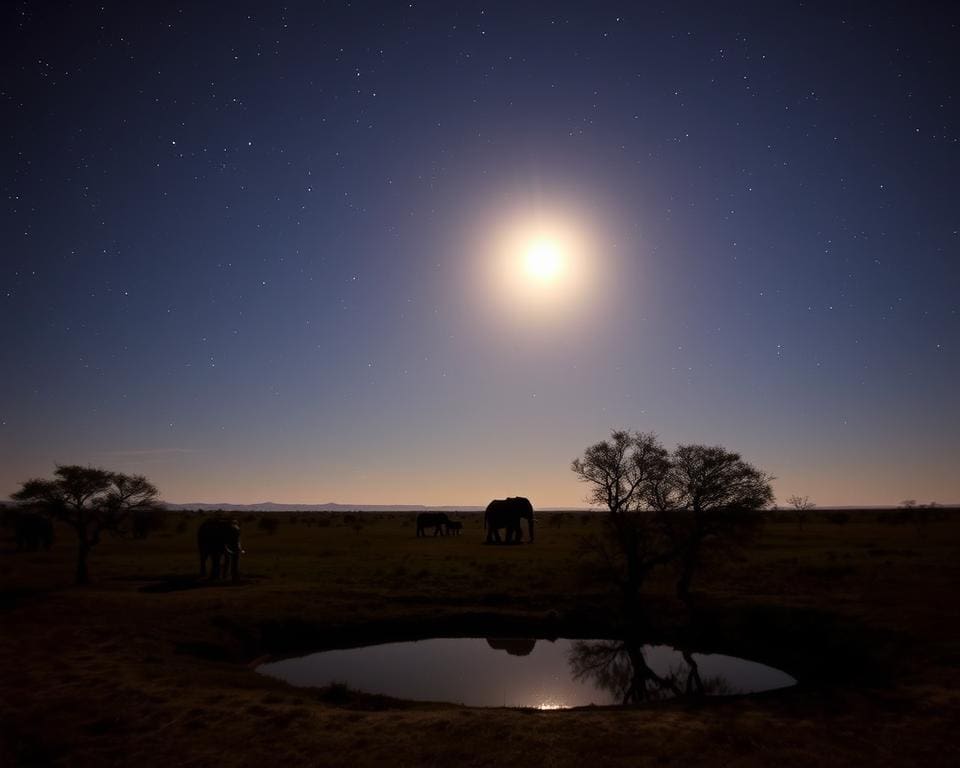 Nachtsafaris im Etosha