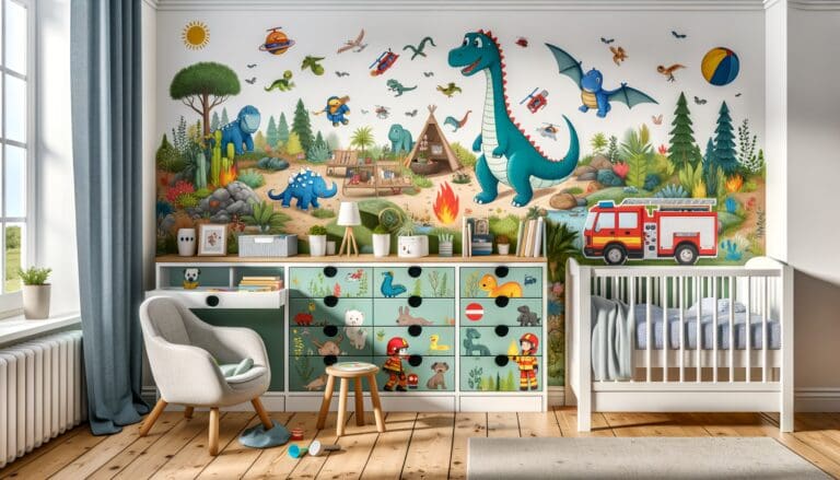 Möbelfolie , Möbelfolie Kinderzimmer, Kinderfreundliche Möbelfolie, Ablösbare Möbelfolie, mica-mica.com, Nachhaltige Möbelfolie, FSC-Zertifizierte Möbelfolie, Möbelfolie Dinosaurier, Möbelfolie Waldtiere, Möbelfolie Hasen Garten, Möbelfolie Abenteuer Straße, Möbelfolie Ballerina Mäuse, Möbelfolie Feuerwehr, Möbelfolie Meerjungfrau, Möbelfolie Herbstwald, DIY Möbelfolie Ideen, Möbelfolie von mica-mica.com