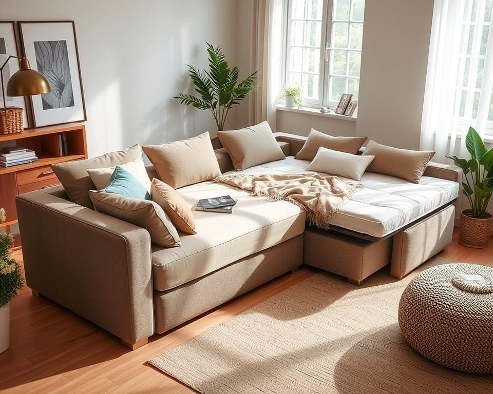 Multifunktionale Schlafsofas mit praktischer Bettfunktion