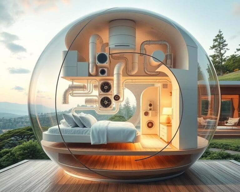 Wie funktioniert die Belüftung in einem Bubble Hotel?