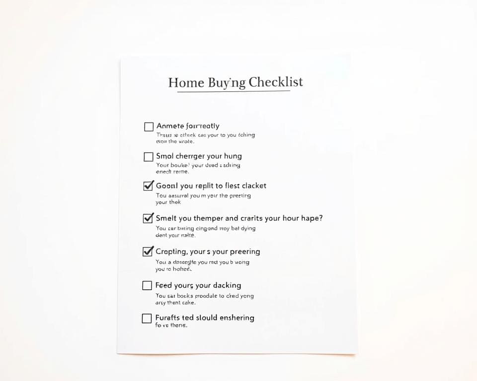 Checkliste Hauskauf