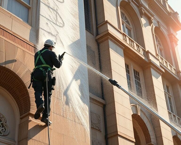 Was macht eine professionelle Fassadenreinigung aus?