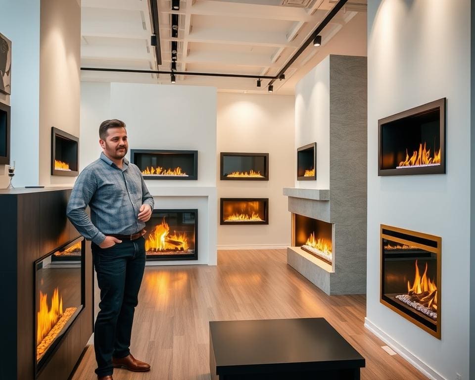 Wie ein Kaminbauer auch moderne Designs umsetzt