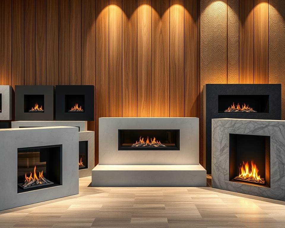 innovative Materialien im Kaminbau