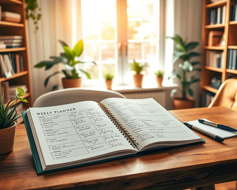 Kann ein fester Wochenplan dich entlasten?
