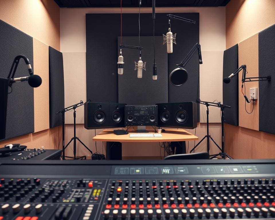 Studio Equipment für die Musikproduktion