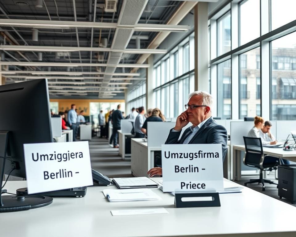 Umzugsfirma Berlin Preise