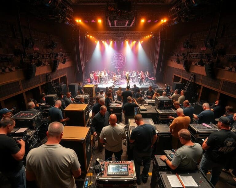 Was sind die Aufgaben eines Roadies auf Tour?