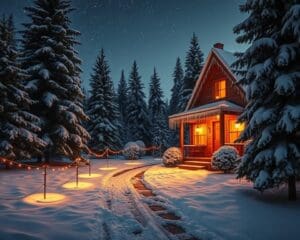 Was sind gemütliche Beleuchtungsideen für den Winter?