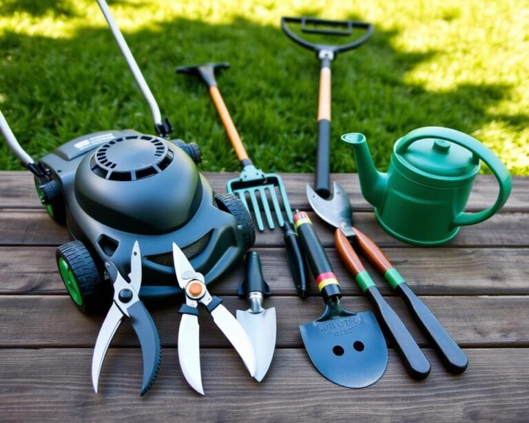 Welche Werkzeuge braucht man zur Rasenpflege?