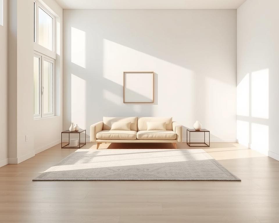 Wie gestaltest du ein minimalistisches Wohnzimmer?