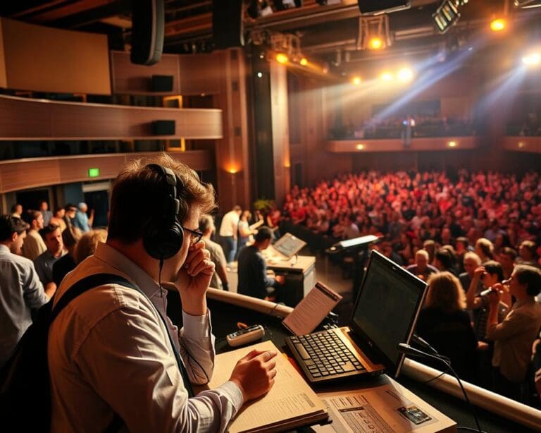 Wie organisiert ein Booking-Agent Konzerte?