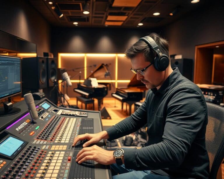 Wie produziert ein Tonmeister ein Musikalbum?