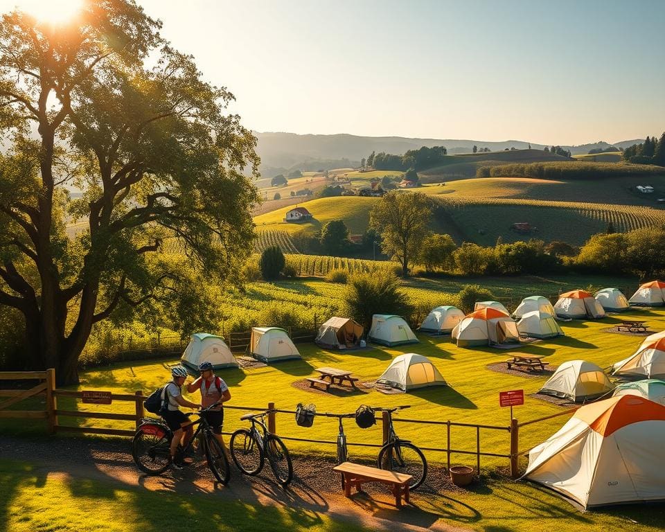 Campingplätze in Frankreich für Fahrradreisende