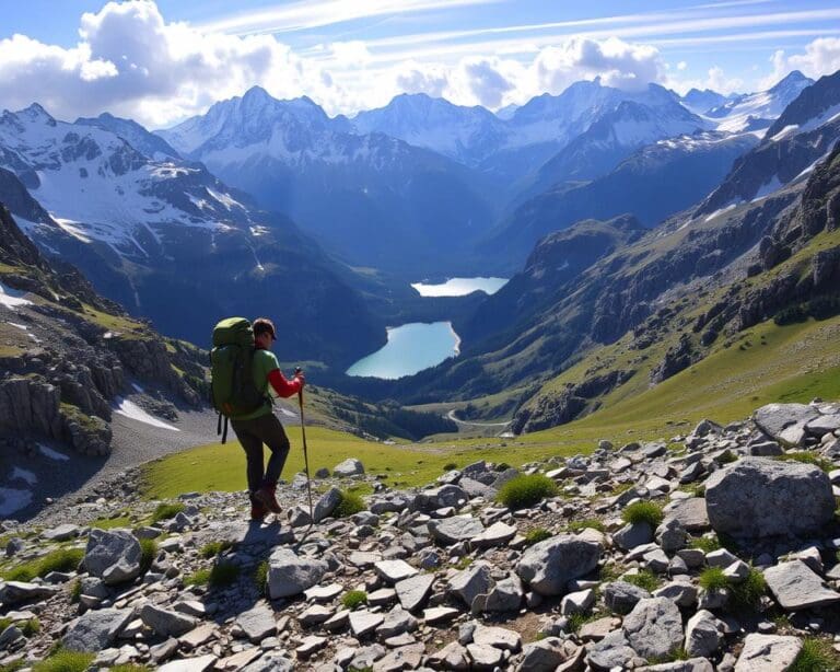 Was braucht man für eine Alpenüberquerung zu Fuß?