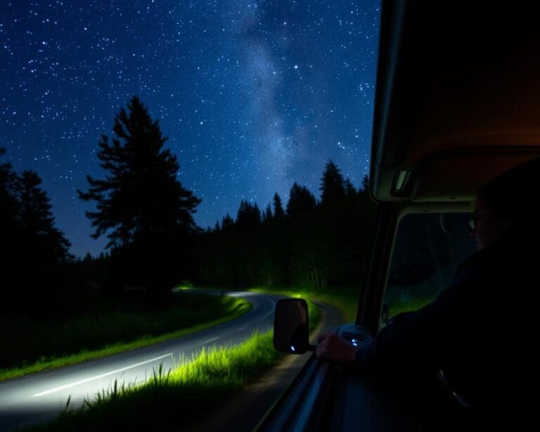 Was ist bei Nachtfahrten mit dem Wohnmobil zu beachten?