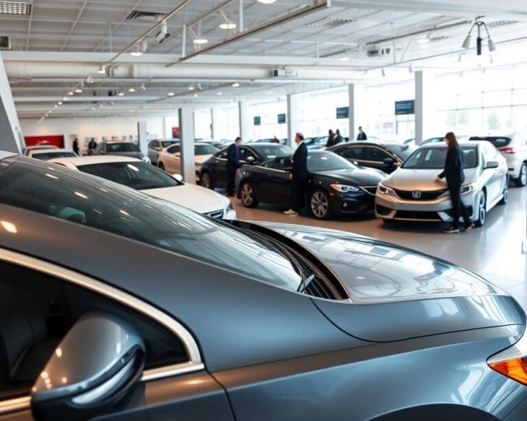 Was macht ein Autohaus mit Gebrauchtwagen?