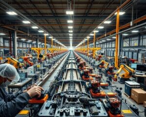 Wie funktioniert die Arbeit in der Großserienfertigung?