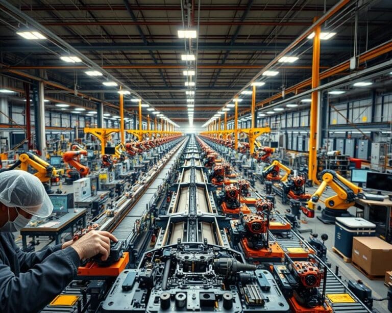 Wie funktioniert die Arbeit in der Großserienfertigung?