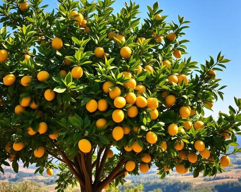 Wie viel Sonne braucht ein Zitronenbaum?