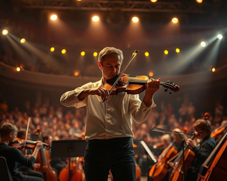 Wie wird man Violinist in einem Filmmusik-Orchester?