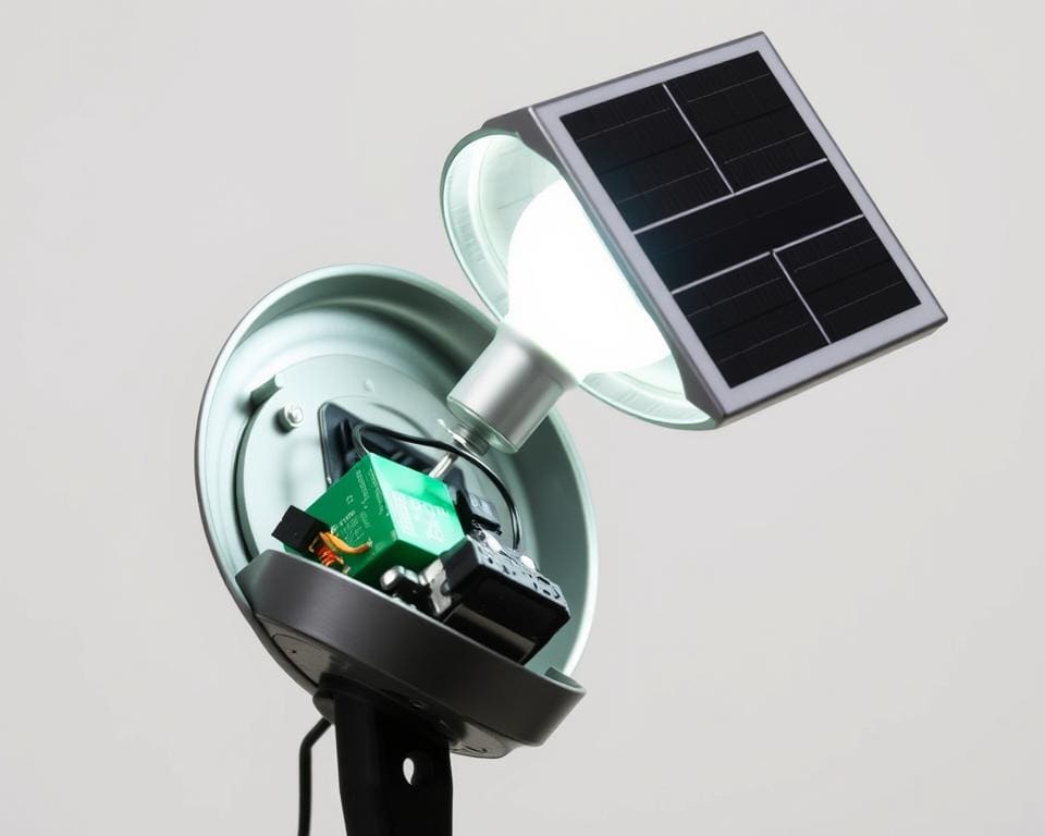 Funktionsweise Solar Gartenleuchten