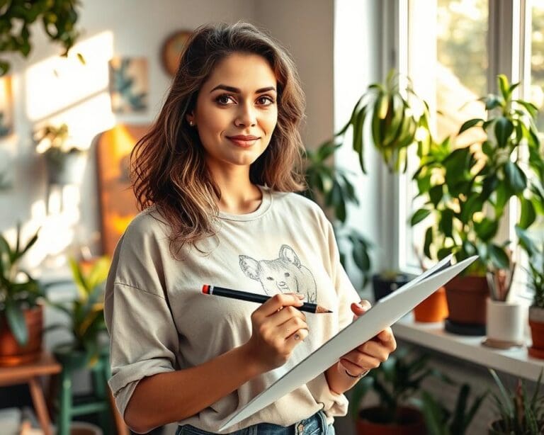 Leben und Arbeiten als freie Illustratorin