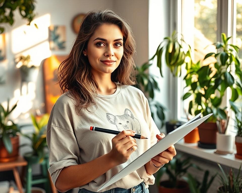 Leben und Arbeiten als freie Illustratorin
