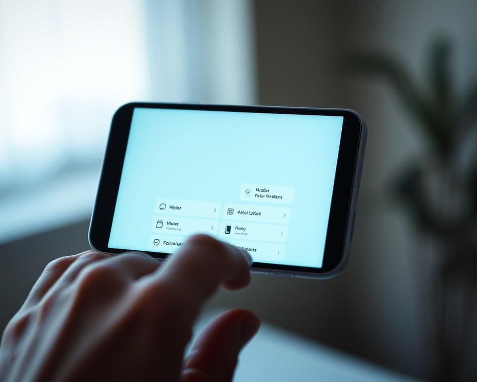 Mobile App Benutzererfahrung