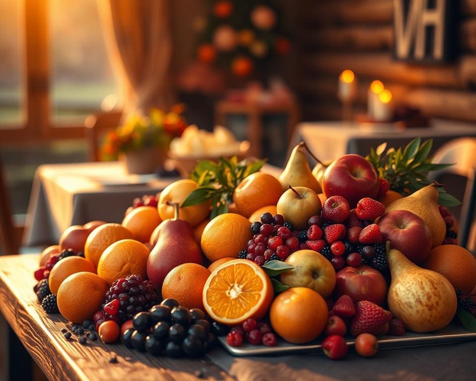 Obst am Abend