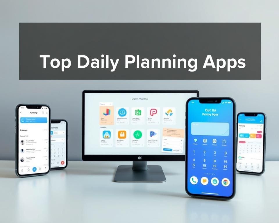 Vergleich von Tagesplanungs-Apps