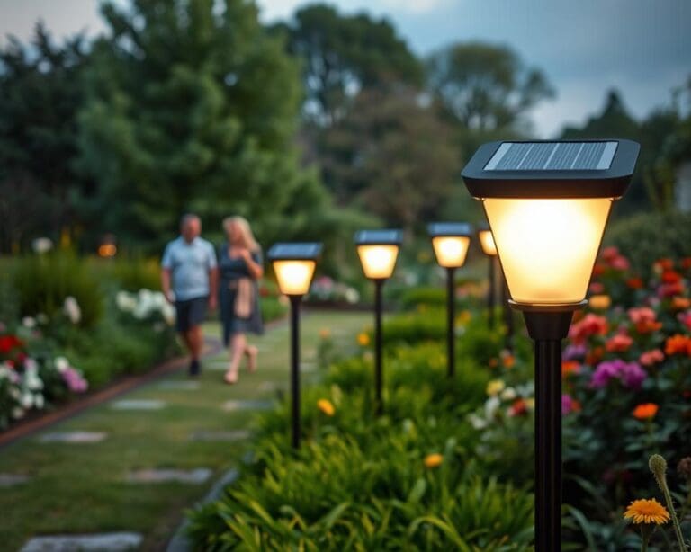 Was bringt eine solarbetriebene Gartenbeleuchtung?