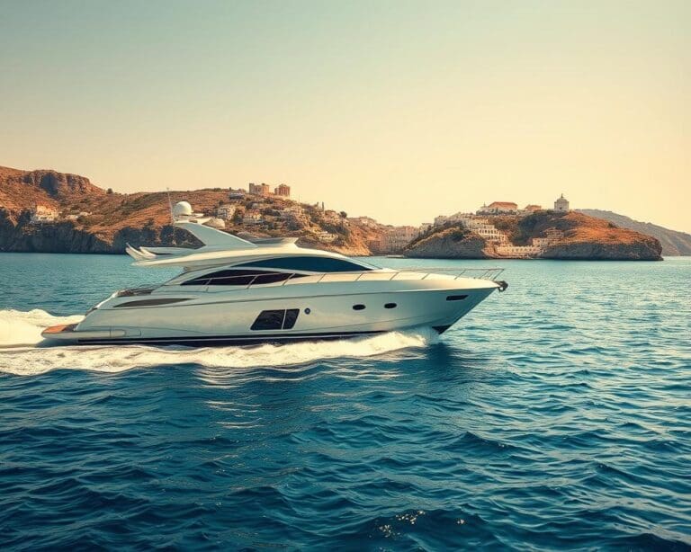 Wie mietet man eine Motoryacht in der Ägäis?