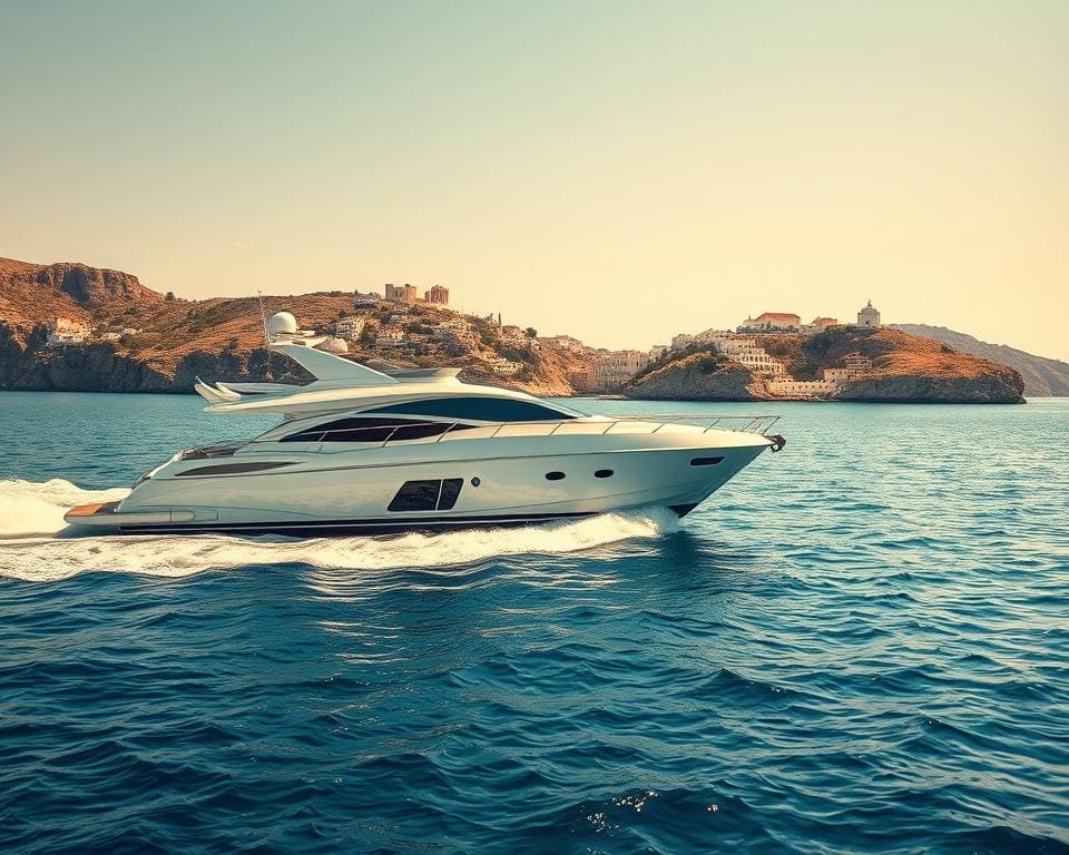 Wie mietet man eine Motoryacht in der Ägäis?
