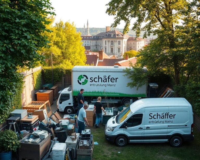 Wie nachhaltig ist Schäfer Entrümpelung Mainz?