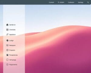 Wie optimiert man Navigation für viele Inhalte?