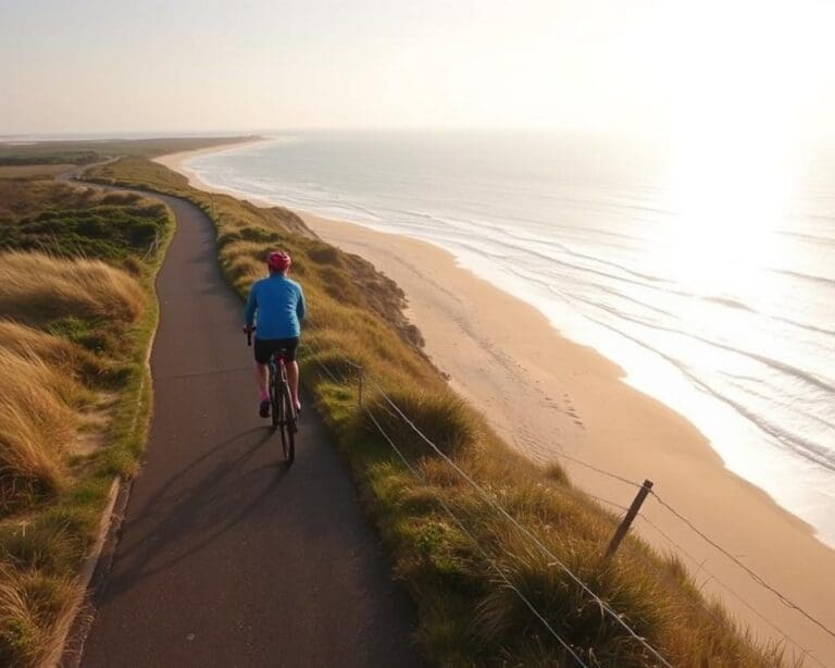 Wie reist man mit dem Rad entlang der Nordsee?