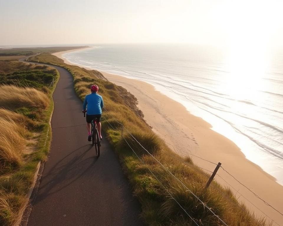 Wie reist man mit dem Rad entlang der Nordsee?